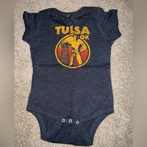 Tulsa Oiler onesie sz 18M